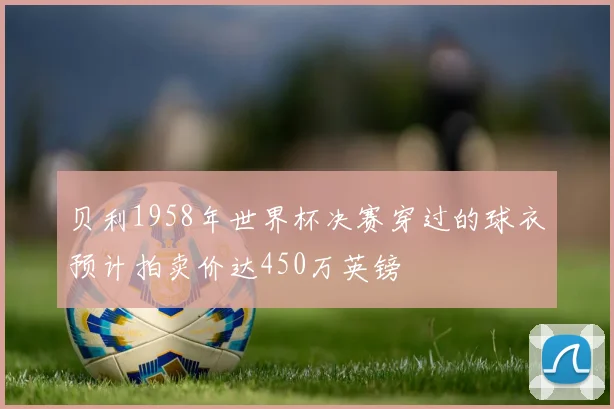 贝利1958年世界杯决赛穿过的球衣预计拍卖价达450万英镑